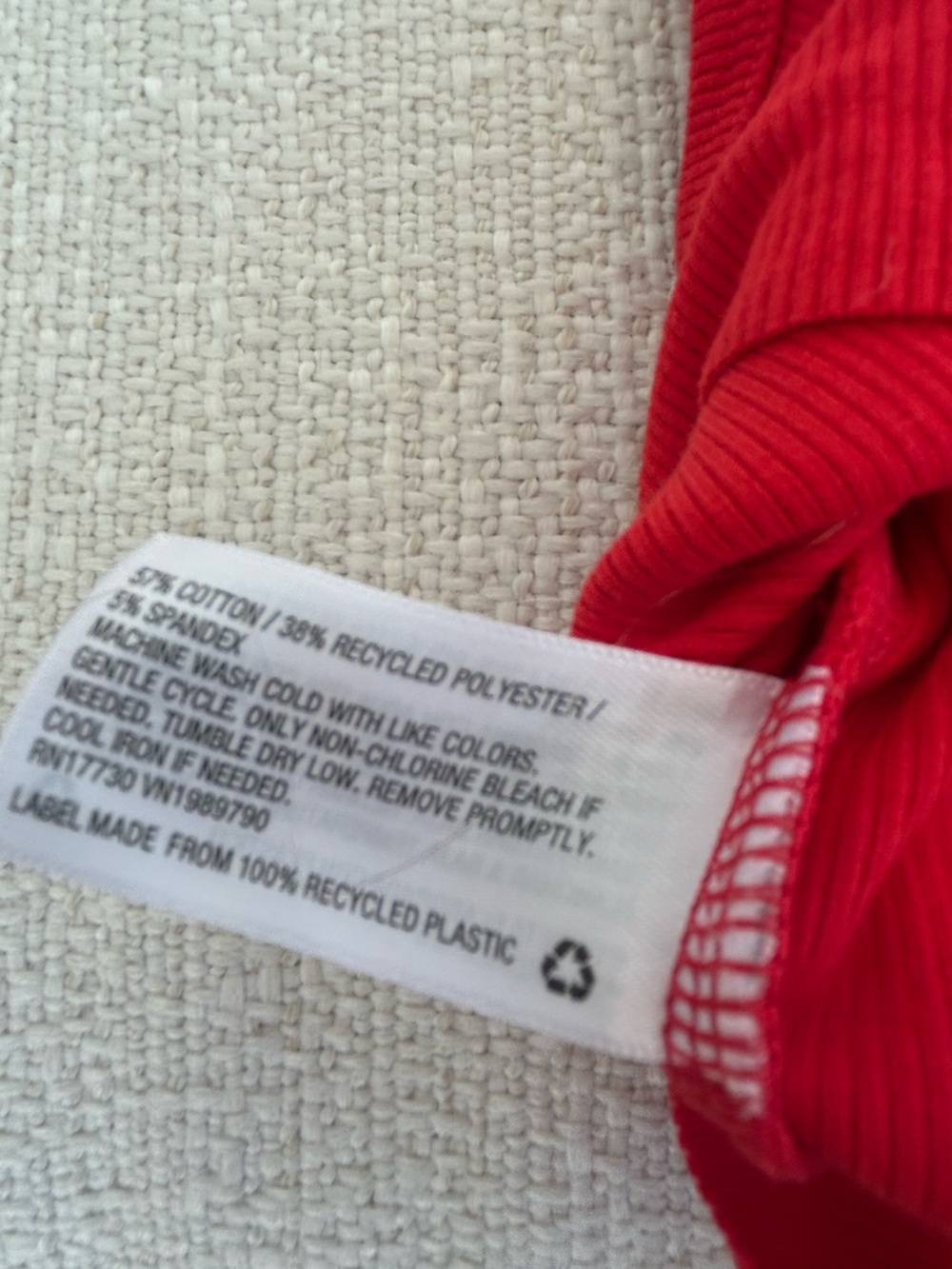 Wild Fable Custom Phillies Red Ribbed Tank - Picture 5 of 5